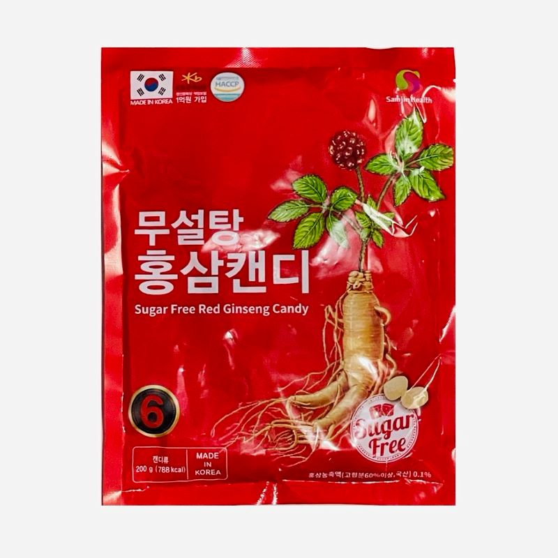 Kẹo hắc sâm 300g Hàn Quốc - kẹo sâm không đường 200g